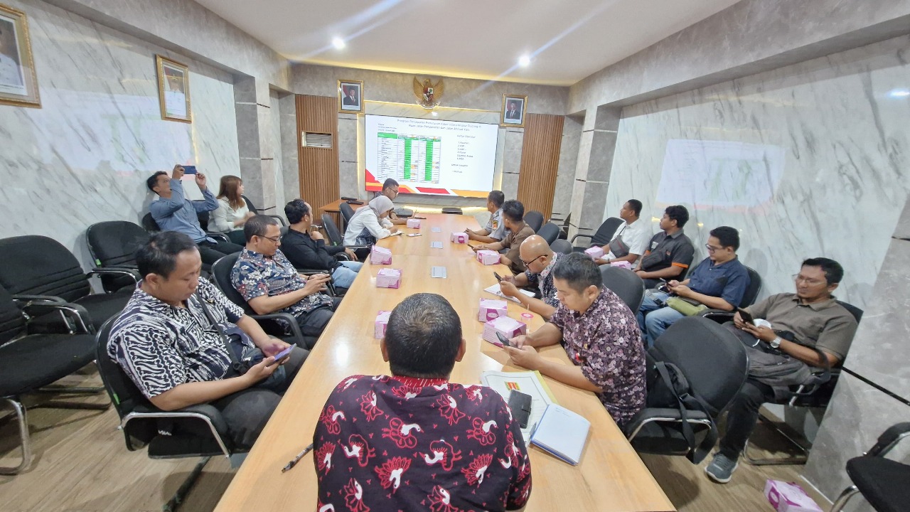 Rakor Tindak Lanjut Surat Teguran Penurunan Kabel FO di Jalan Pandanaran